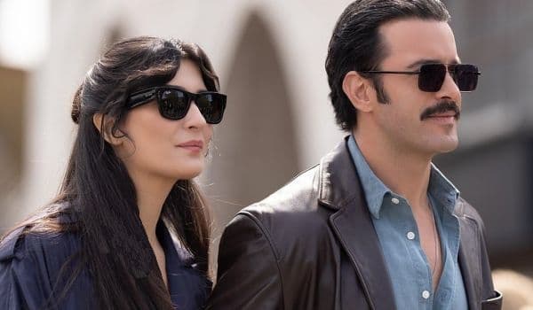 باریش اردوچ و طوبی بویوکاوستون در نمایی از فیلم Dehest Bey 2025 باریش اردوچ و طوبی بویوکاوستون در فیلم ترکی آقای وحشت